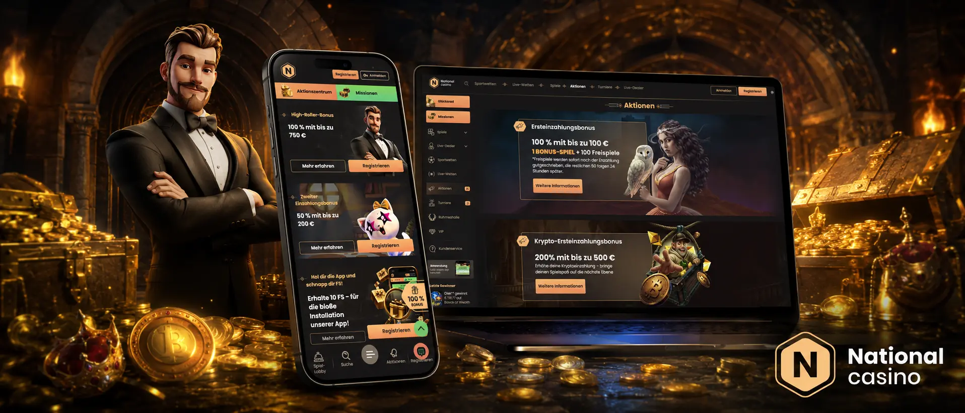 Wöchentliche Promotionen National Casino