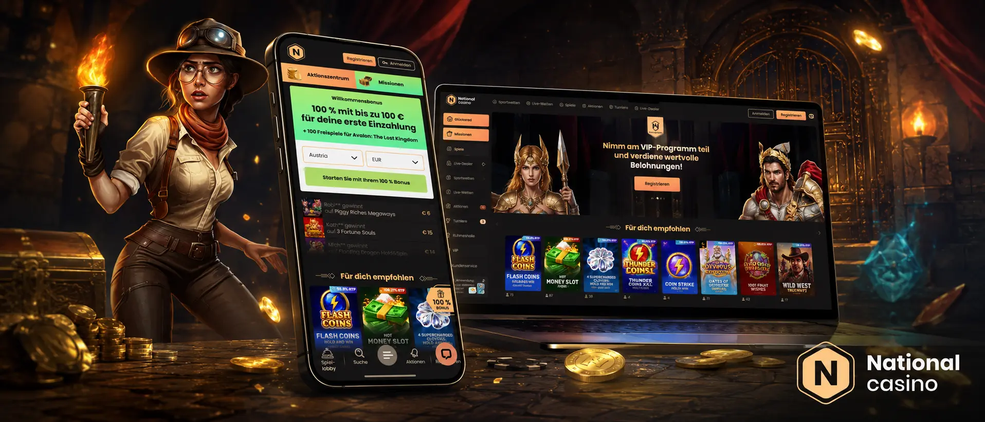 National Casino Registrierung und Login